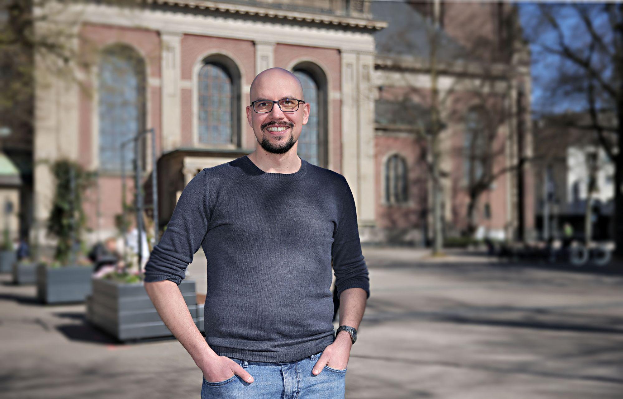 Der 35-Jährige  baut ein Firmnetzwerk im neuen Pastoralen Raum Krefeld und Meerbusch auf.