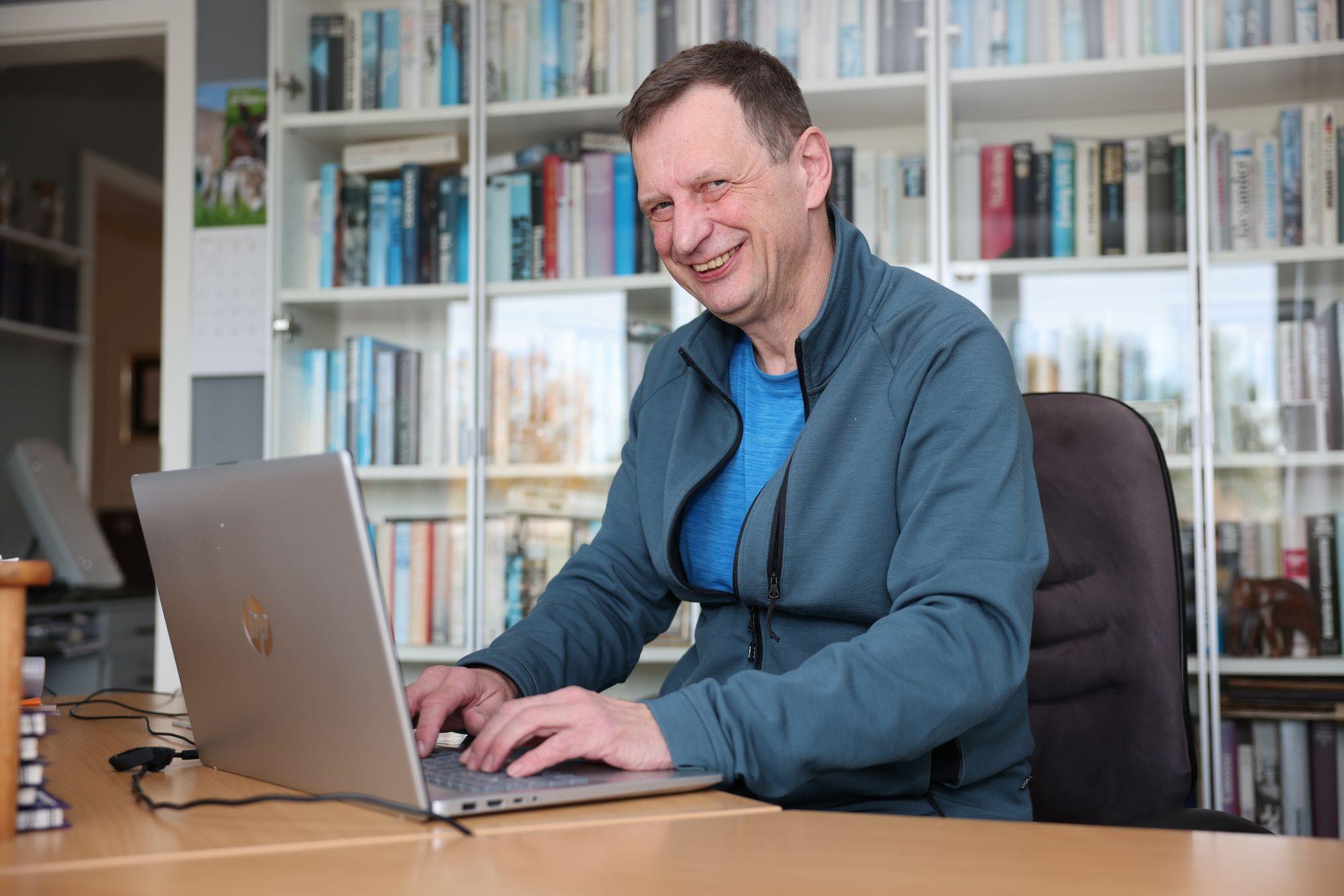 Günter Krieger hat sich für seinen jüngsten Roman eine historische Figur herausgesucht, die „immer noch modern ist“.