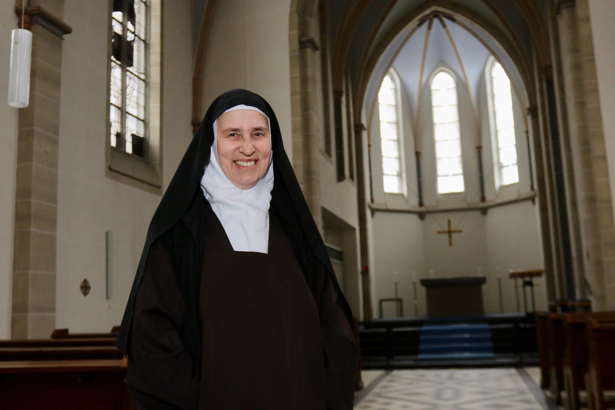 Der Weg ins Kloster war für Schwester Josua  Maria eine bewusste  Entscheidung für Gott.