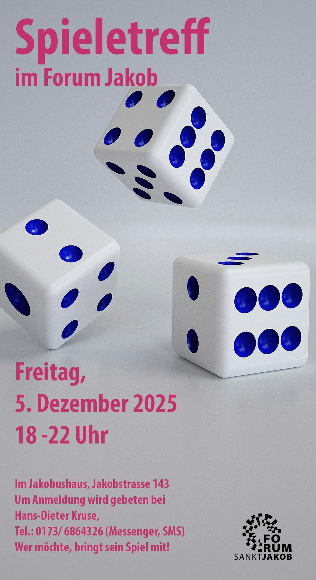 Spieletreff 05. Dez. 2025