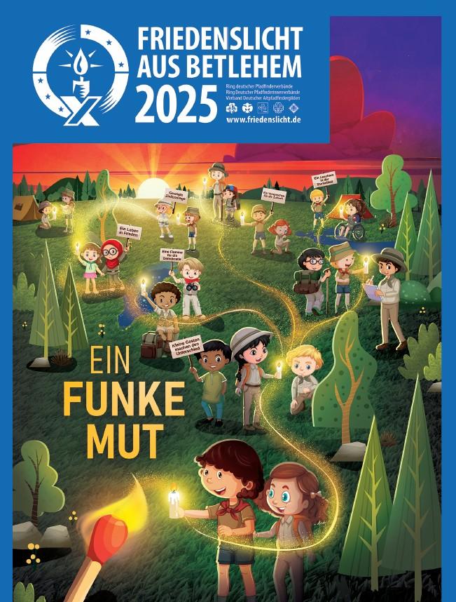 friedenslicht_ plakat 2025_Ein-Funke-Mut