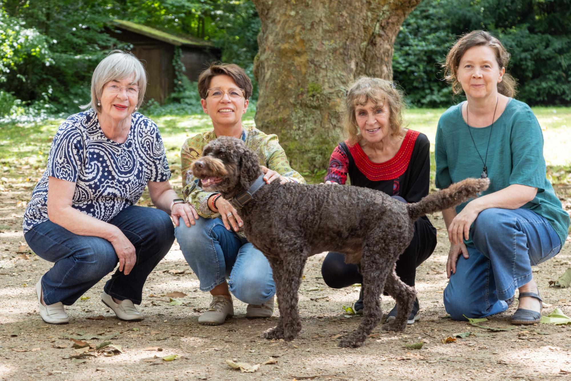 Trauerbegleiter mit Hund