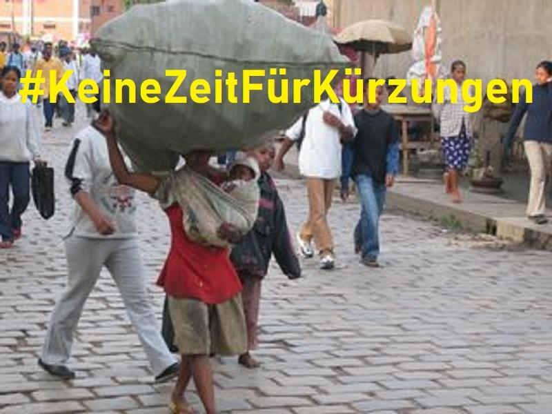 #keineZeitfürKürzungen