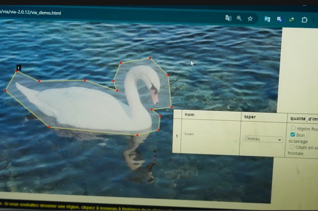 Annontationen für Bilder (c) Screenshot